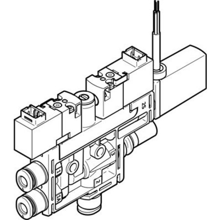 FESTO Vacuum Generator OVEL-5-H-10-PQ-VQ4-UA-C-A-V1PNLK-H3 OVEL-5-H-10-PQ-VQ4-UA-C-A-V1PNLK-H3